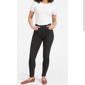Everlane High Rise Skinny Jeans Four Button Size 26